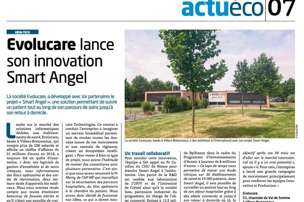 Evolucare lance son innovation Smart Angel