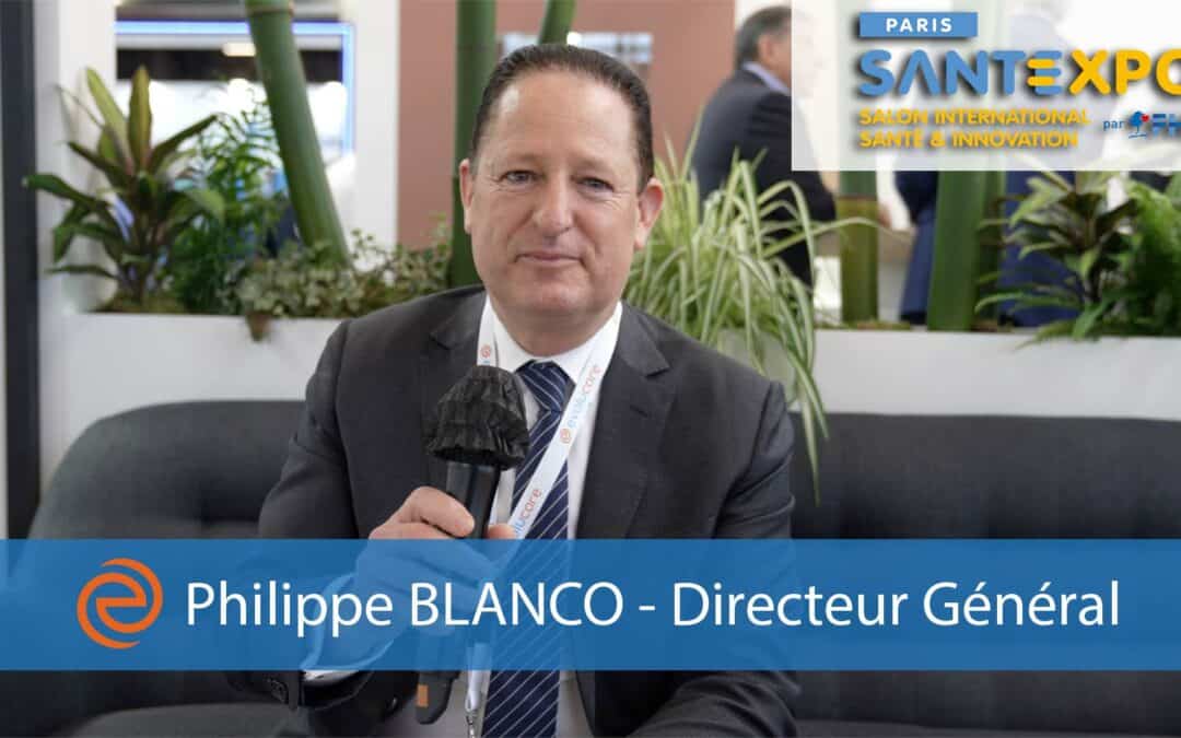 Santexpo : Philippe Blanco, Directeur Général, présente la stratégie du Groupe