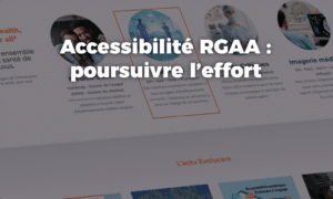 Accessibilité numérique : Evolucare s’implique